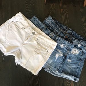 American Eagle Jean Cut Off Shorts Bundle